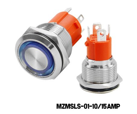 AQUA MARINE - IP65 Self Locking Switch 10/15 AMP